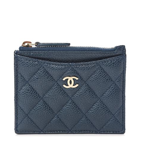 chanel wallet holder|chanel card holder zipped.